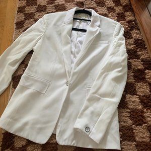Rag & Bone Slim-fit White Blazer